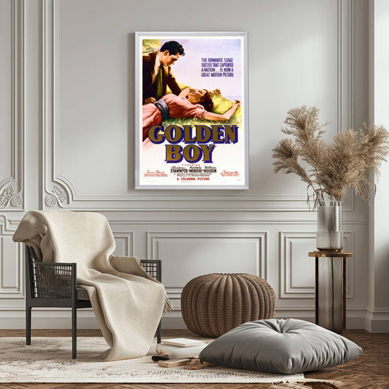 "Golden Boy" (1939) Framed Movie Poster