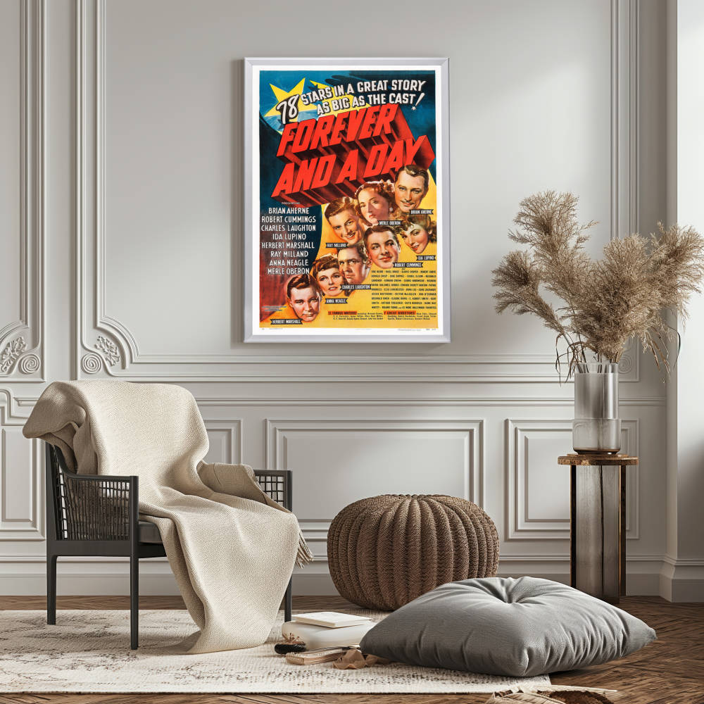 "Forever And A Day" (1943) Framed Movie Poster
