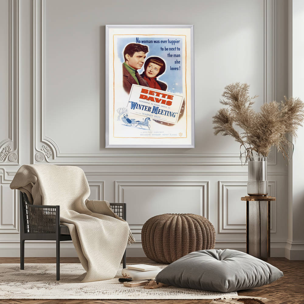 "Winter Meeting" (1948) Framed Movie Poster