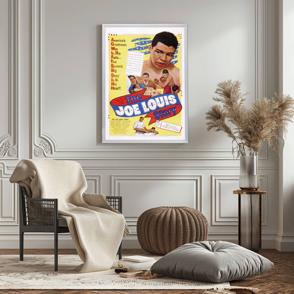 "Joe Louis Story" (1953) Framed Movie Poster