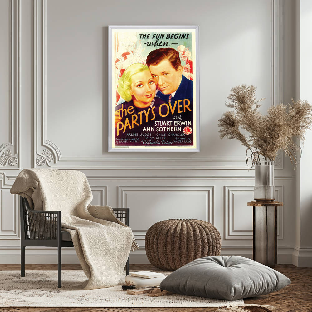 "Party's Over" (1934) Framed Movie Poster