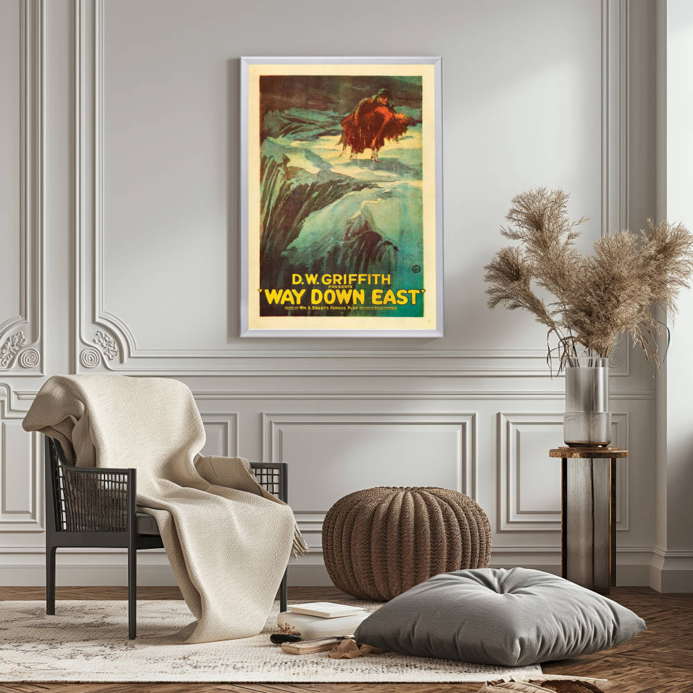 "Way Down East" (1920) Framed Movie Poster