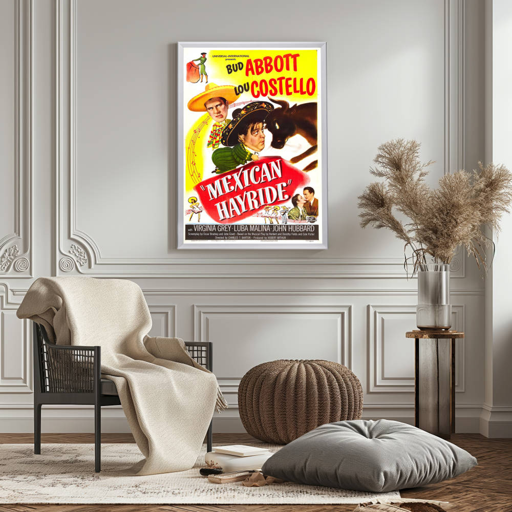 "Mexican Hayride" (1948) Framed Movie Poster