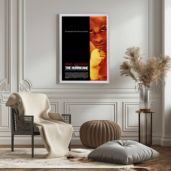 "Hurricane" (1999) Framed Movie Poster