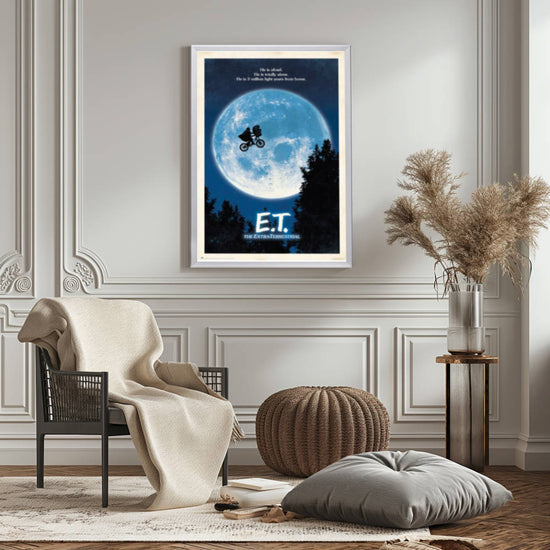 "E.T. The Extra-Terrestrial" (1982) Framed Movie Poster