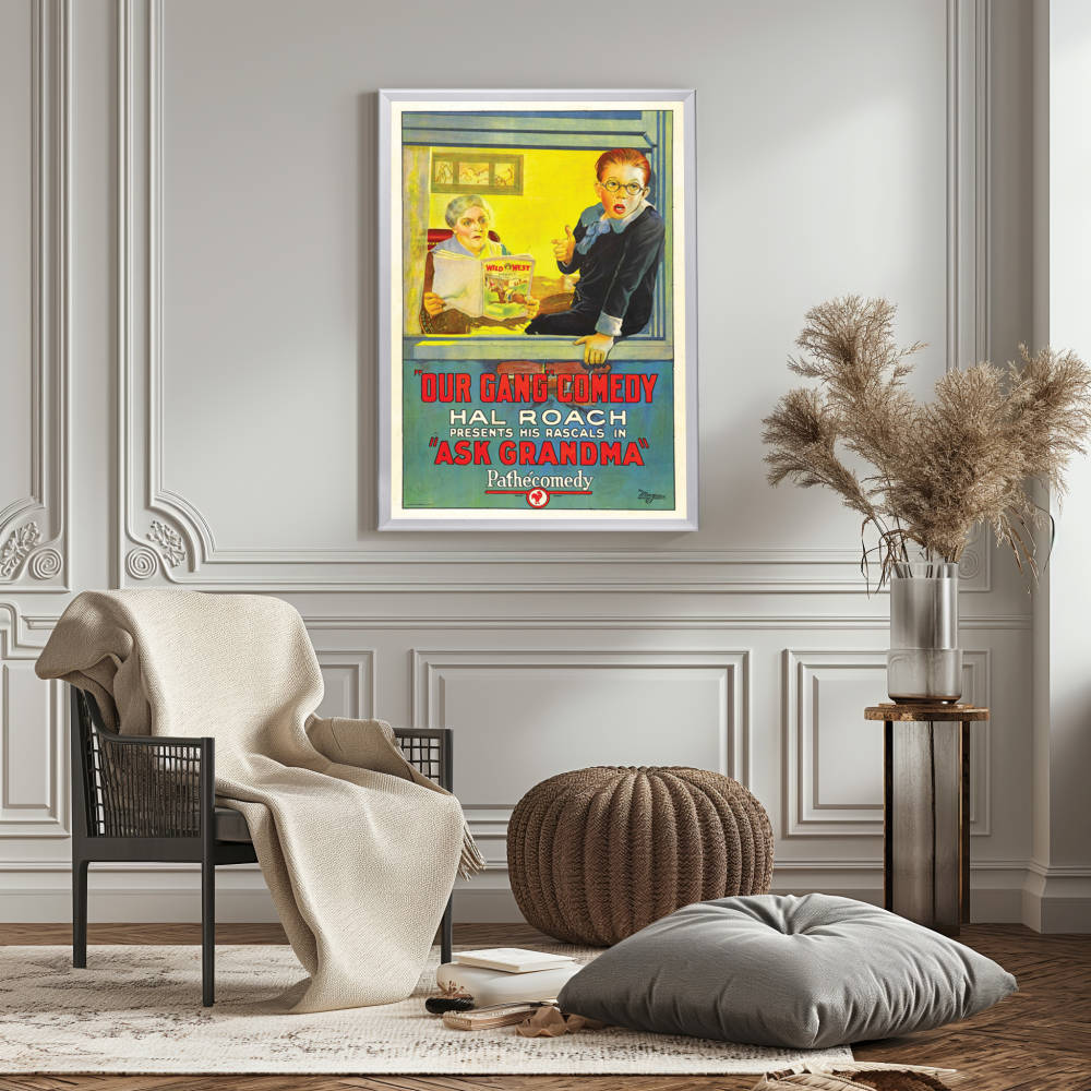 "Ask Grandma" (1925) Framed Movie Poster