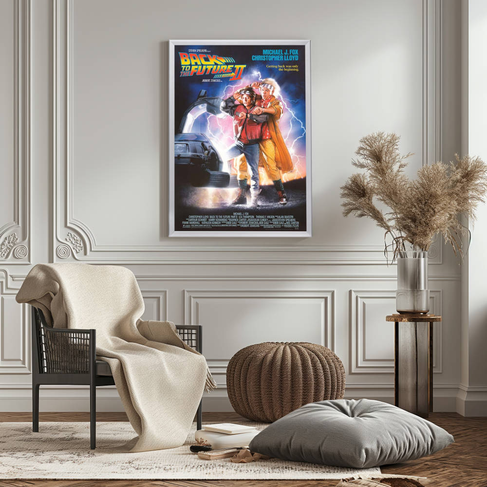"Back To The Future 2" (1989) Framed Movie Poster