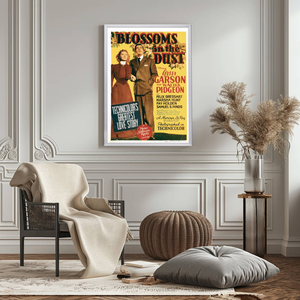 "Blossoms In The Dust" (1941) Framed Movie Poster