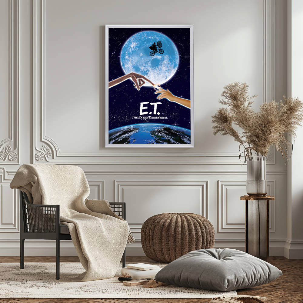 "E.T. The Extra-Terrestrial" (1982) Framed Movie Poster