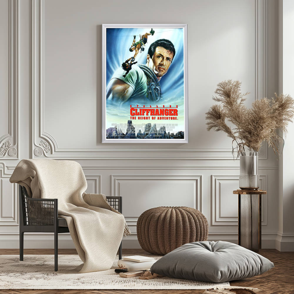 "Cliffhanger" (1993) Framed Movie Poster