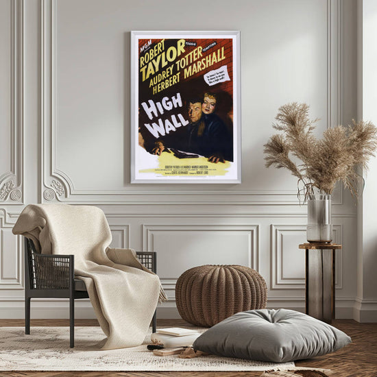 "High Wall" (1947) Framed Movie Poster