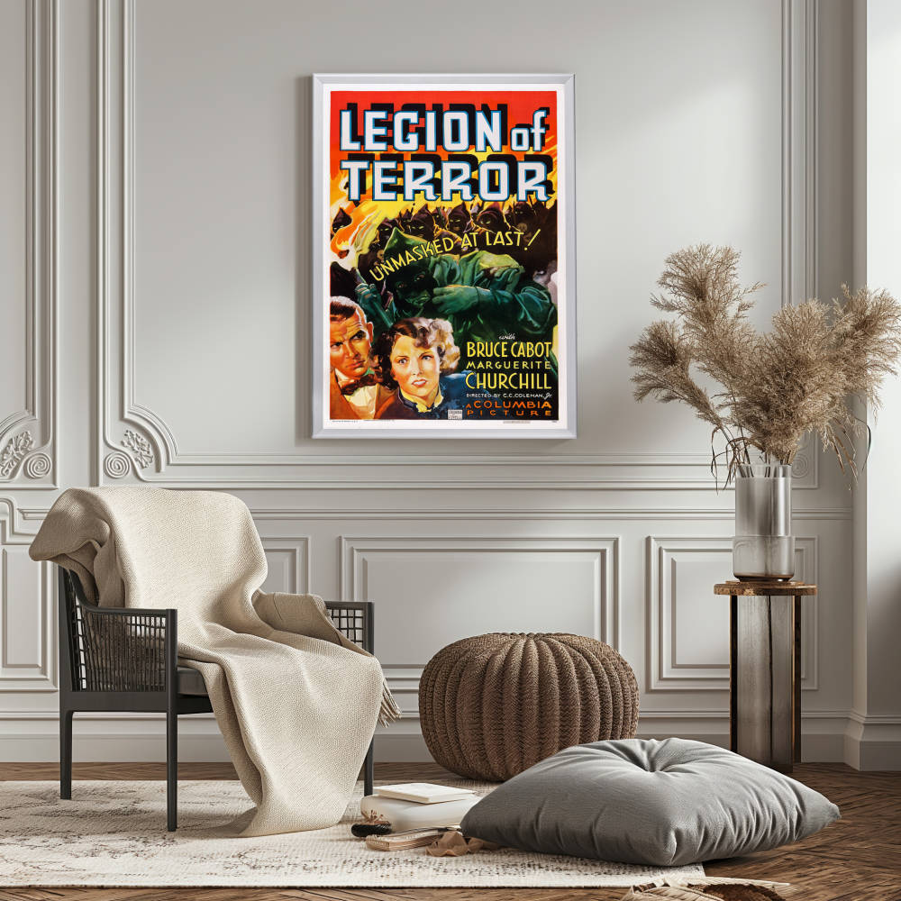 "Legion Of Terror" (1936) Framed Movie Poster