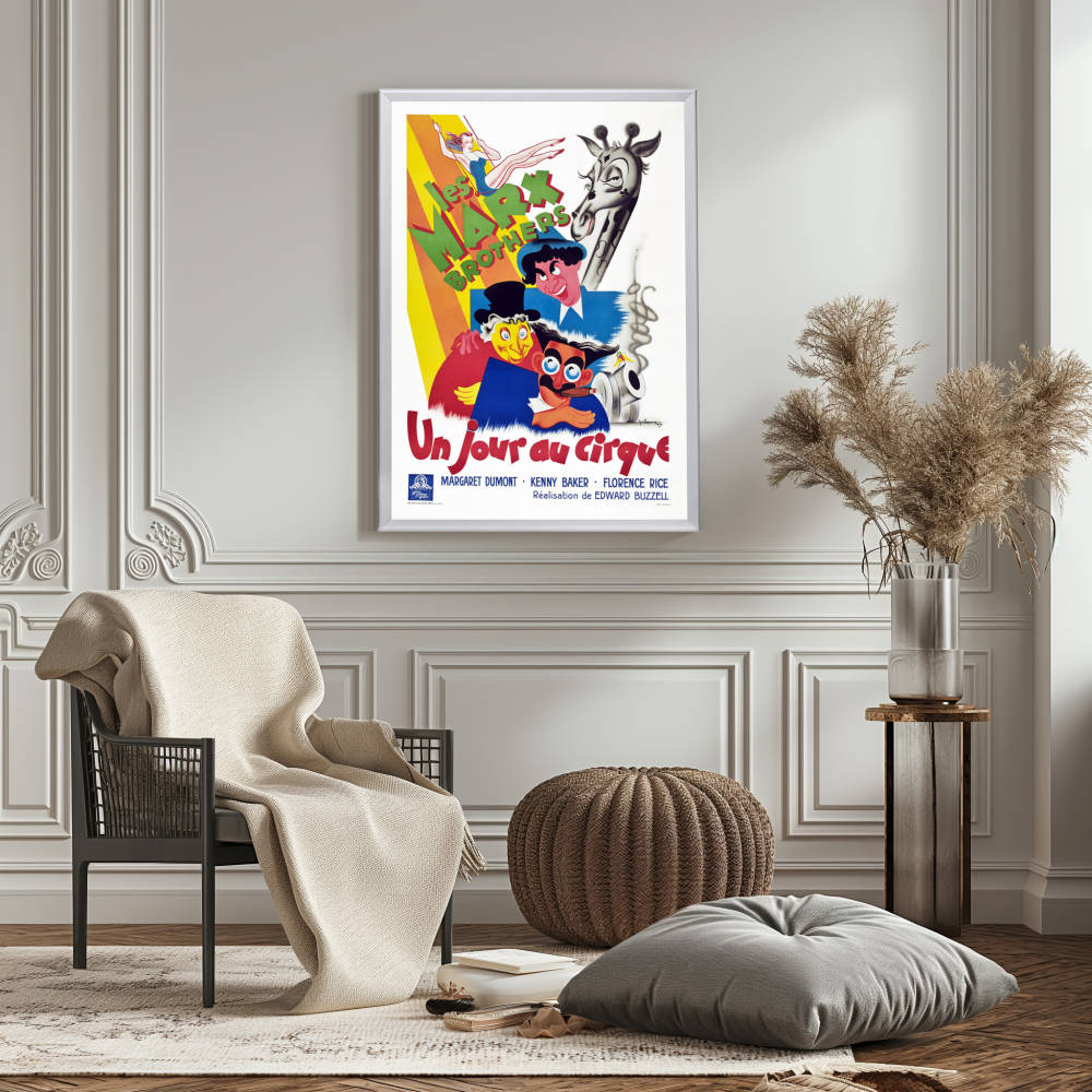 "At The Circus (French)" (1939) Framed Movie Poster