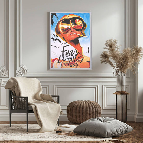 "Fear and Loathing in Las Vegas" (1998) Framed Movie Poster