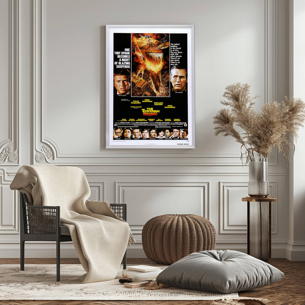 "Towering Inferno" (1974) Framed Movie Poster