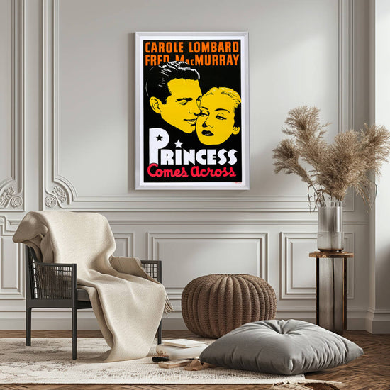 "Princess Comes Across" (1936) Framed Movie Poster