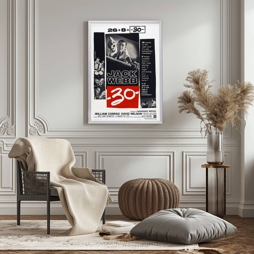 "'-30" (1959) Framed Movie Poster