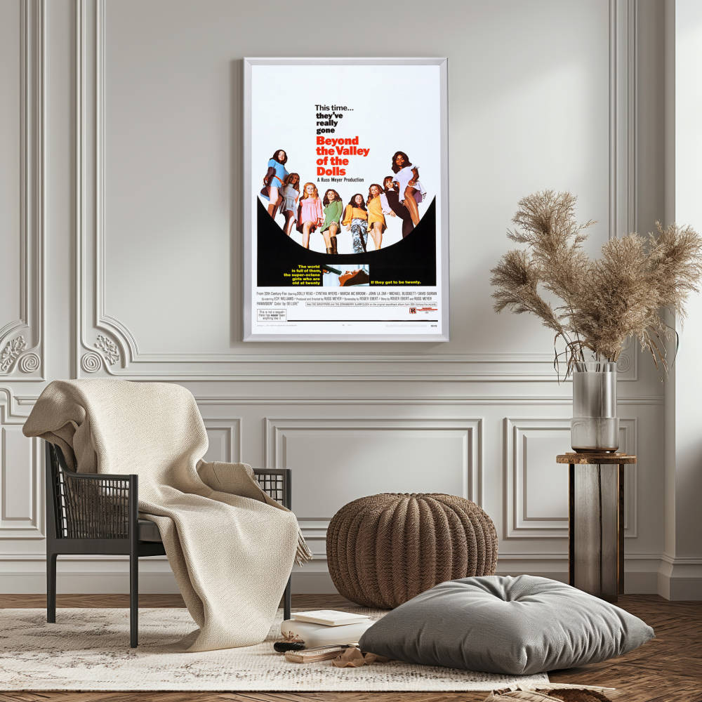 "Beyond The Valley Of The Dolls" (1970) Framed Movie Poster