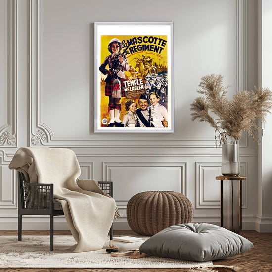 "Wee Willie Winkie (French)" (1937) Framed Movie Poster