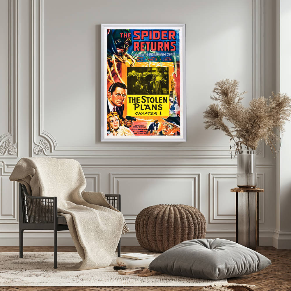 "Spider Returns" (1941) Framed Movie Poster