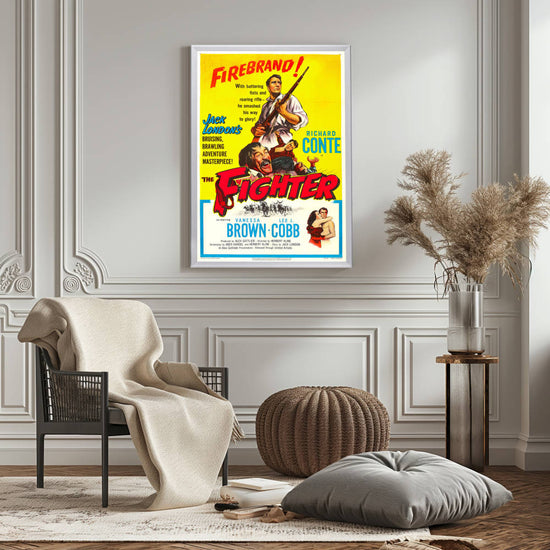 "Fighter" (1952) Framed Movie Poster