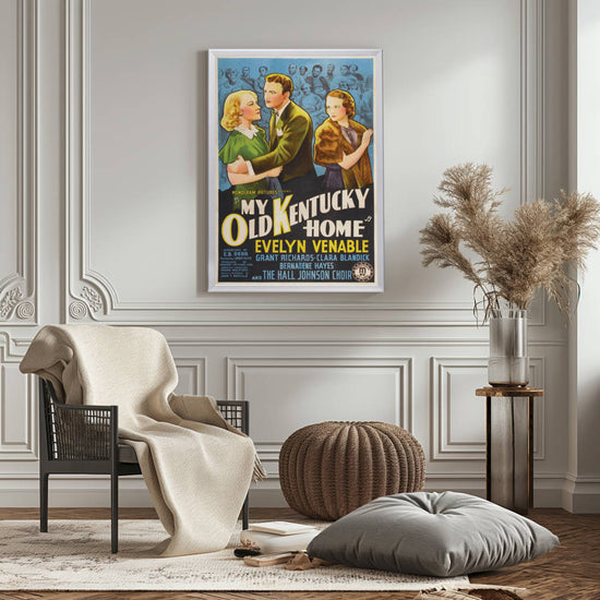 "My Old Kentucky Home" (1938) Framed Movie Poster