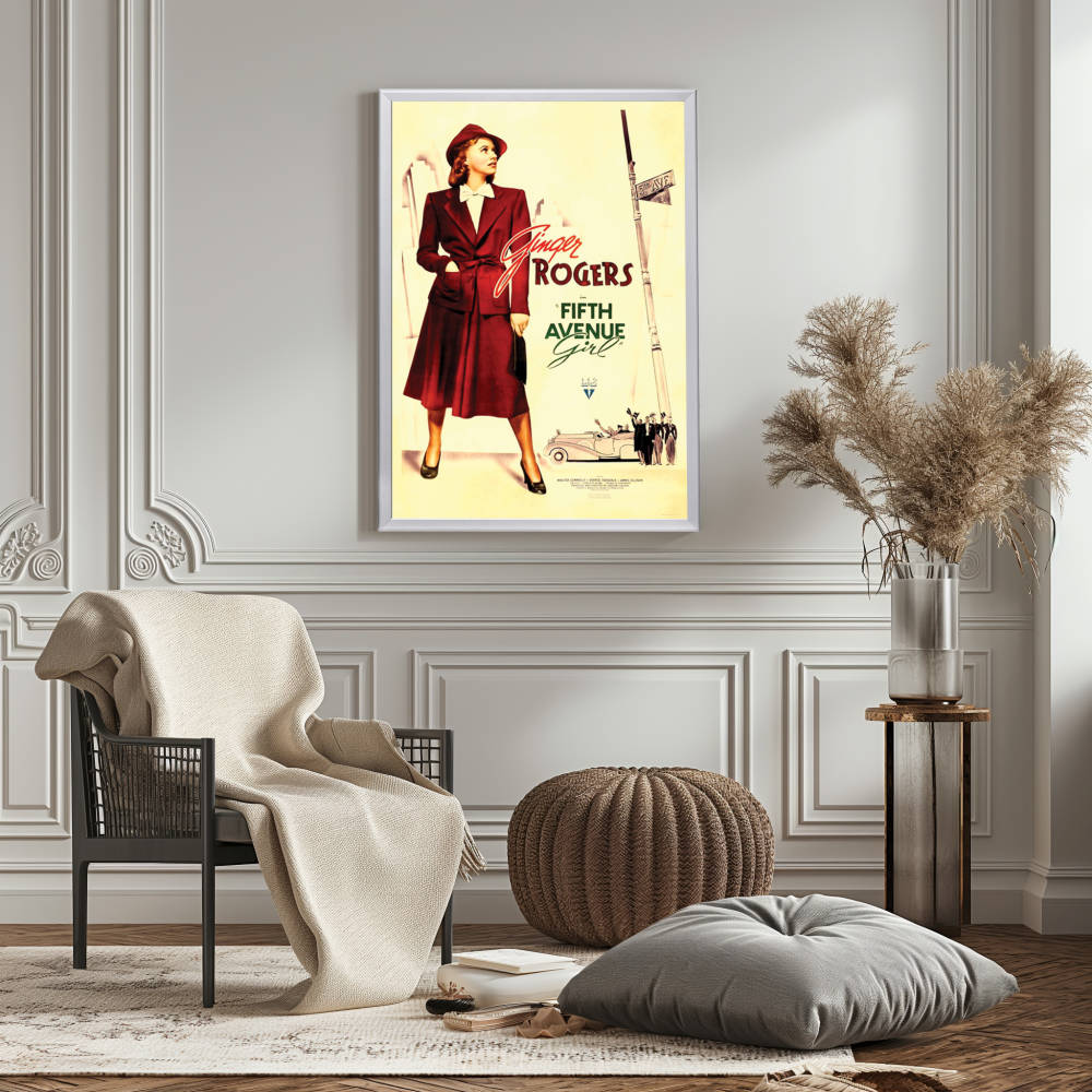 "Fifth Avenue Girl" (1939) Framed Movie Poster