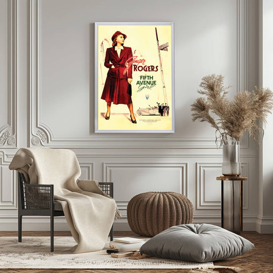 "Fifth Avenue Girl" (1939) Framed Movie Poster