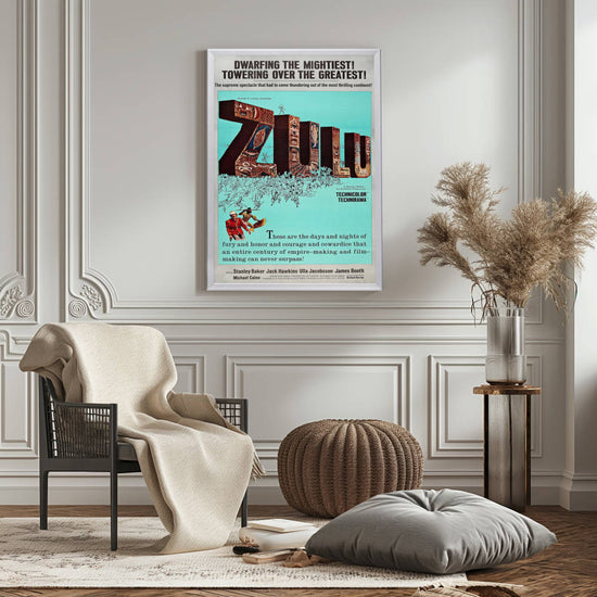 "Zulu" (1964) Framed Movie Poster