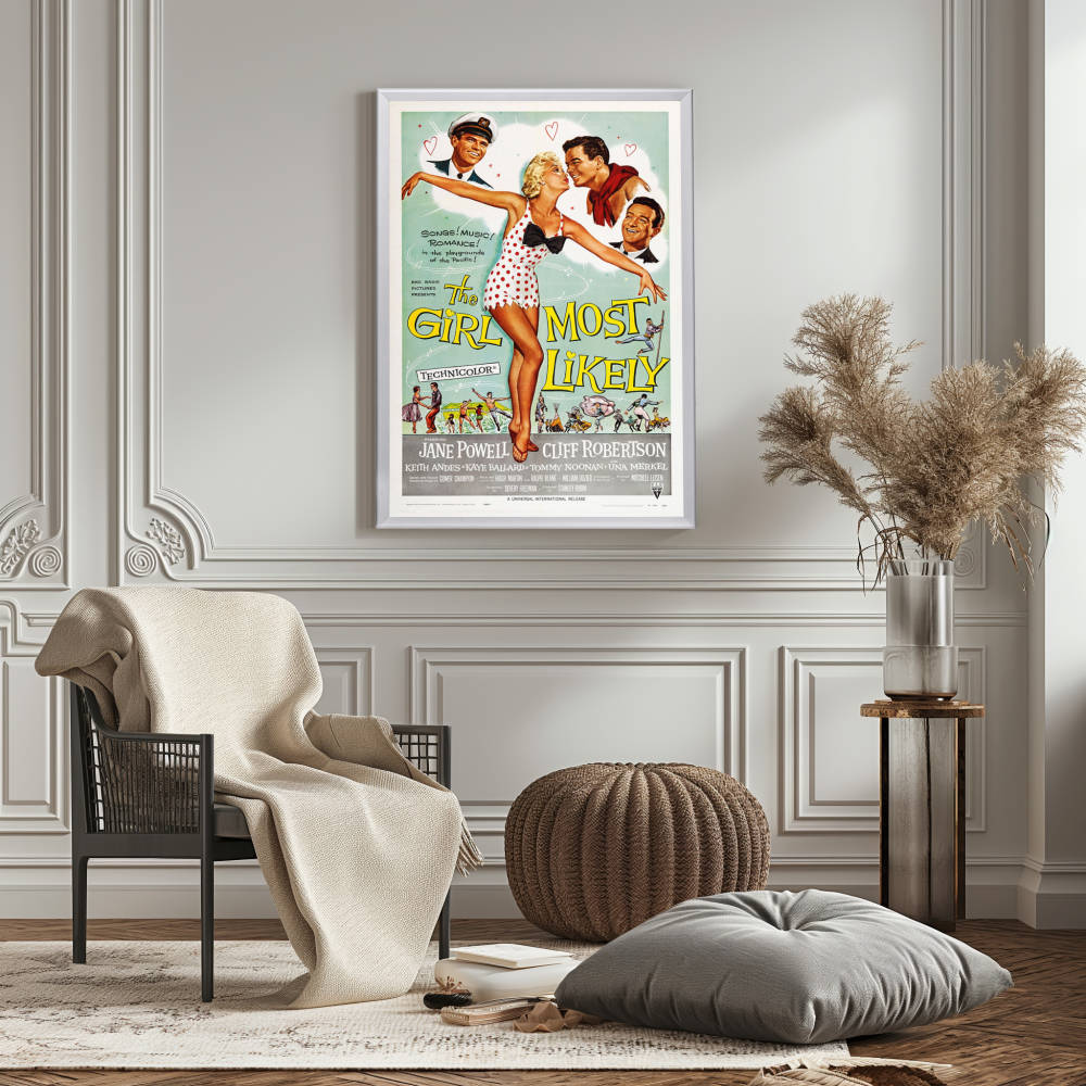 "Girl Most Likely" (1957) Framed Movie Poster