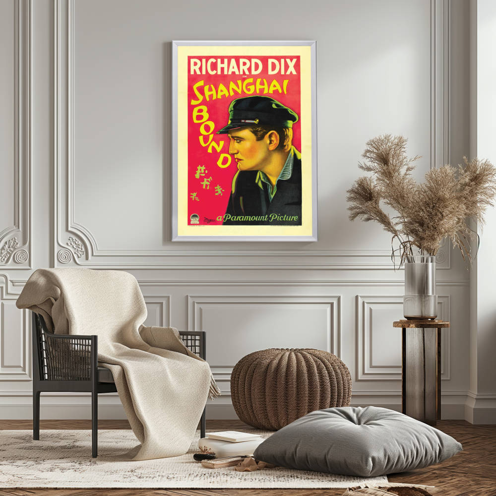 "Shanghai Bound" (1927) Framed Movie Poster