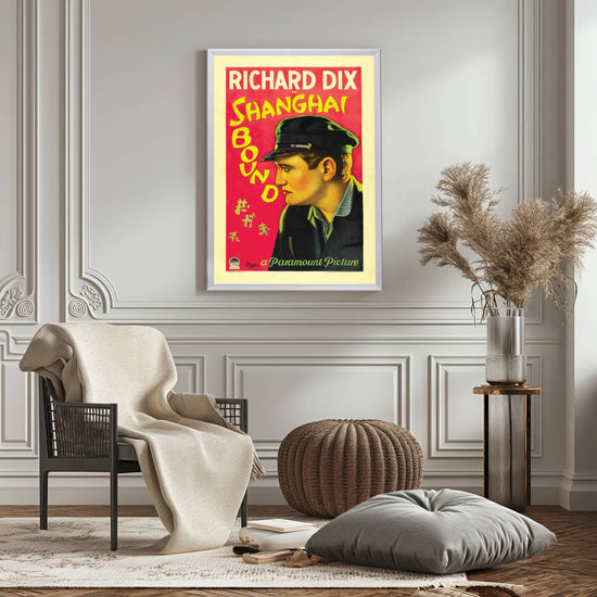 "Shanghai Bound" (1927) Framed Movie Poster