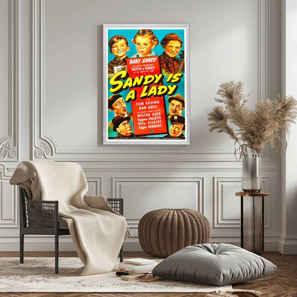 "Sandy Is A Lady" (1940) Framed Movie Poster