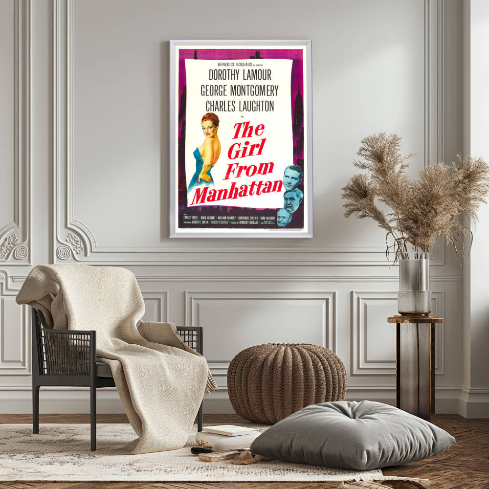 "Girl From Manhattan" (1948) Framed Movie Poster