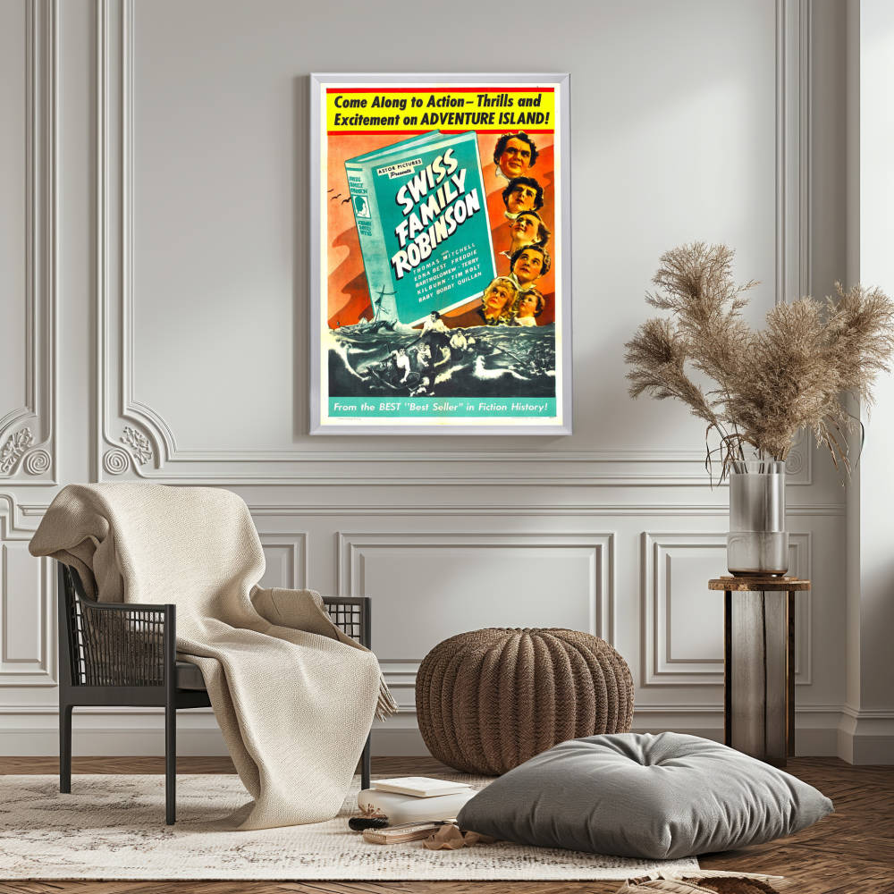 "Swiss Family Robinson" (1940) Framed Movie Poster