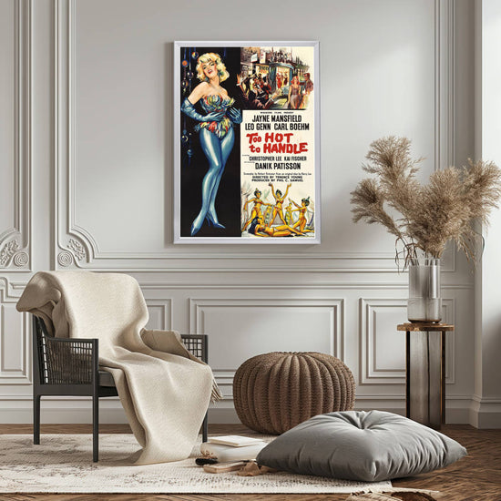 "Playgirl After Dark" (1960) Framed Movie Poster