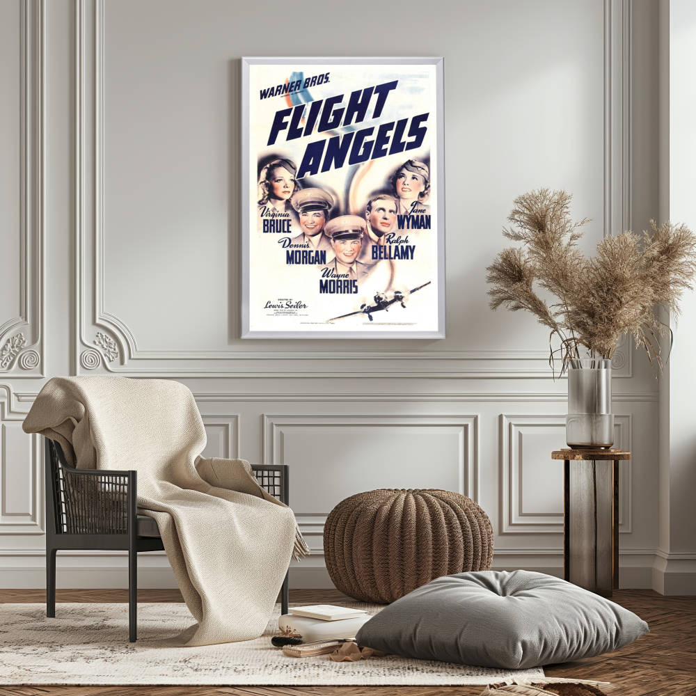 "Flight Angels" (1940) Framed Movie Poster