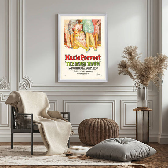 "Rush Hour" (1928) Framed Movie Poster
