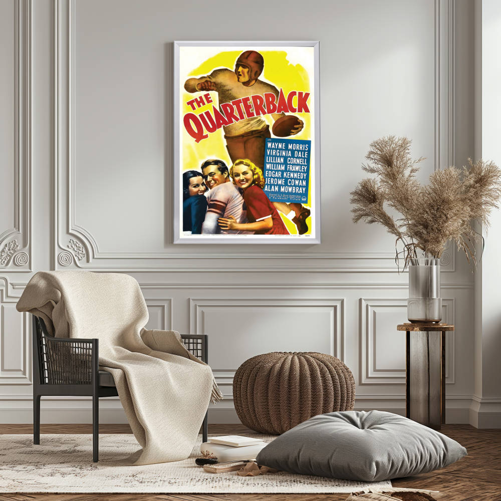 "Quarterback" (1940) Framed Movie Poster