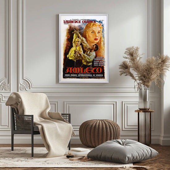 "Hamlet" (1948) Framed Movie Poster