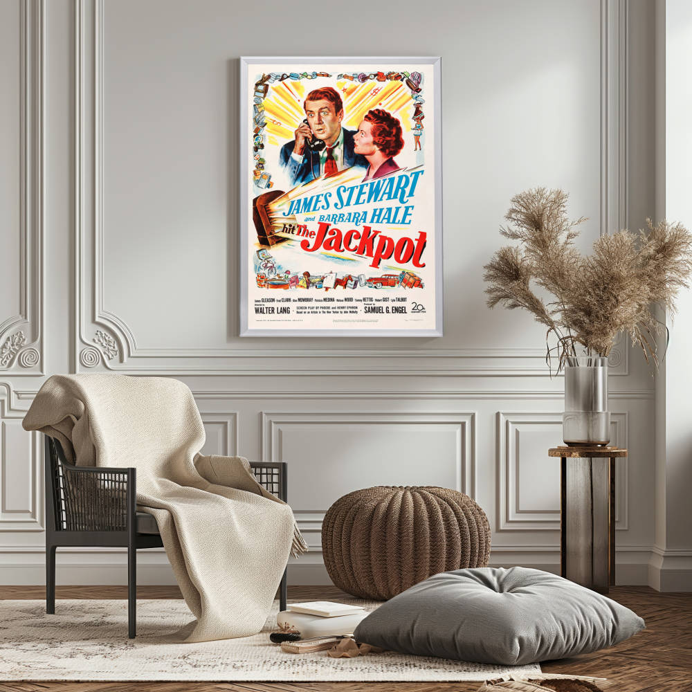 "Jackpot" (1950) Framed Movie Poster