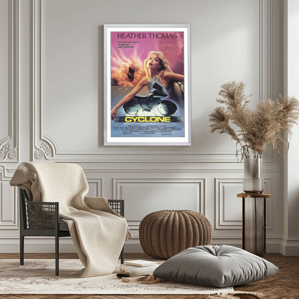 "Cyclone" (1987) Framed Movie Poster