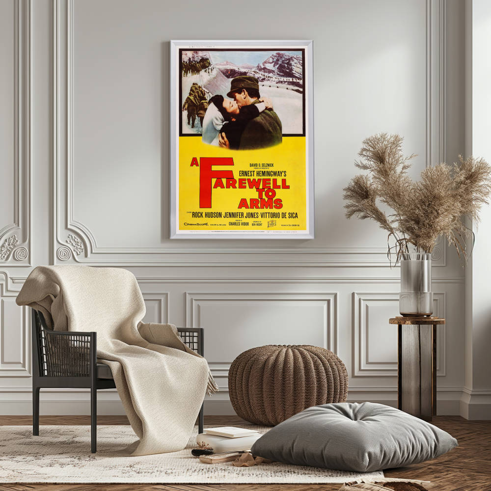 "Farewell To Arms" (1957) Framed Movie Poster