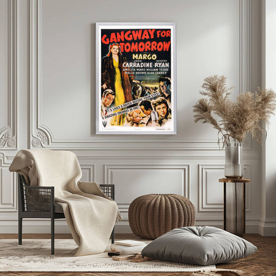 "Gangway For Tomorrow" (1943) Framed Movie Poster