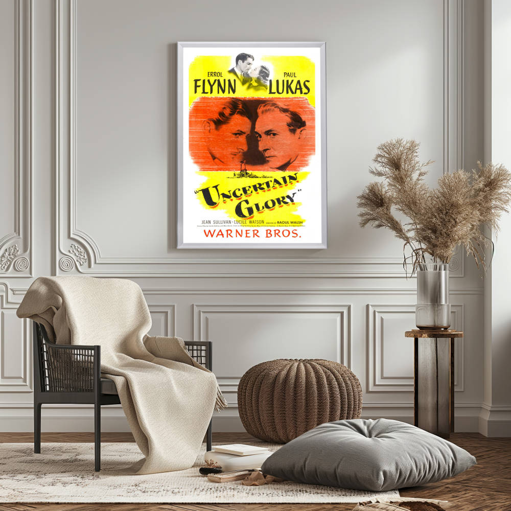 "Uncertain Glory" (1944) Framed Movie Poster