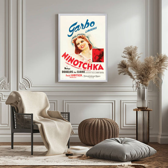 "Ninotchka" (1939) Framed Movie Poster