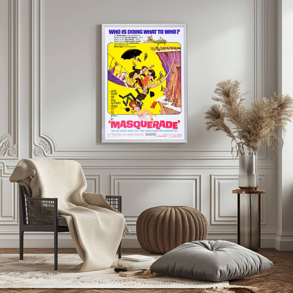 "Masquerade" (1965) Framed Movie Poster