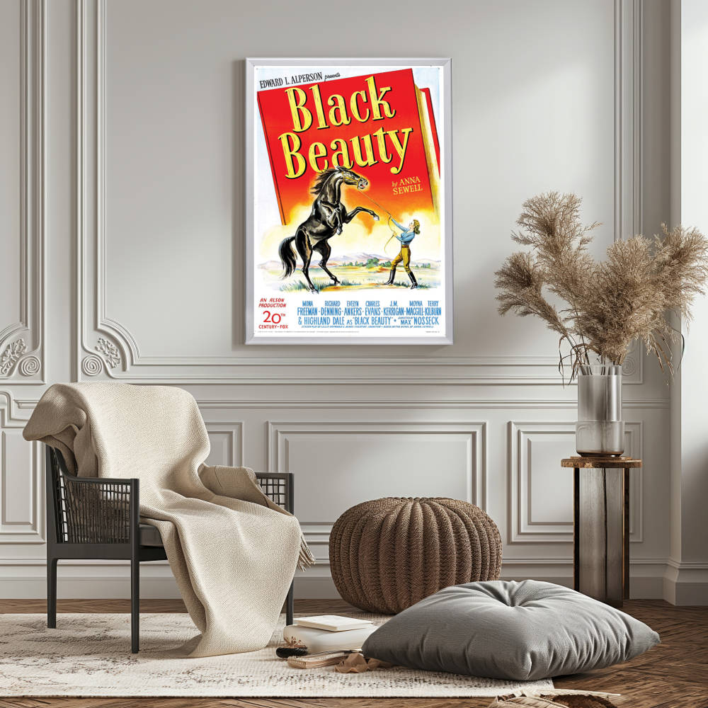 "Black Beauty" (1946) Framed Movie Poster