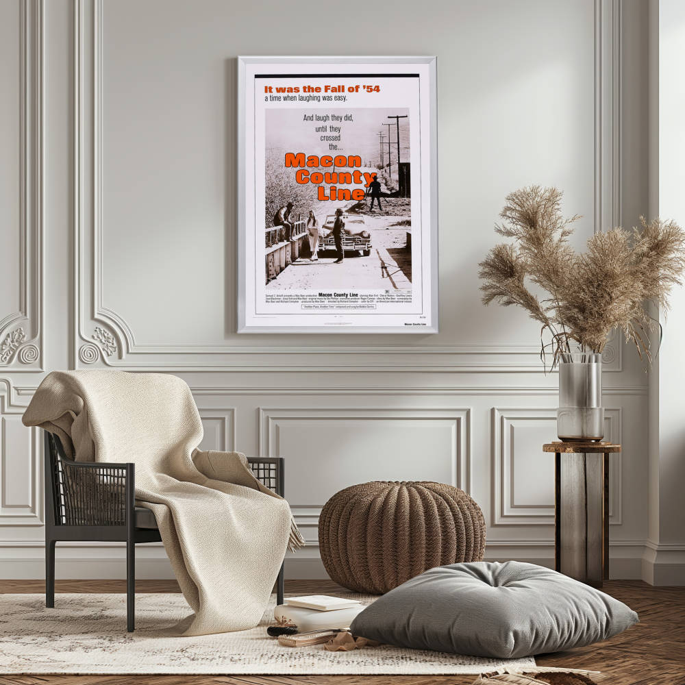 "Macon County Line" (1974) Framed Movie Poster