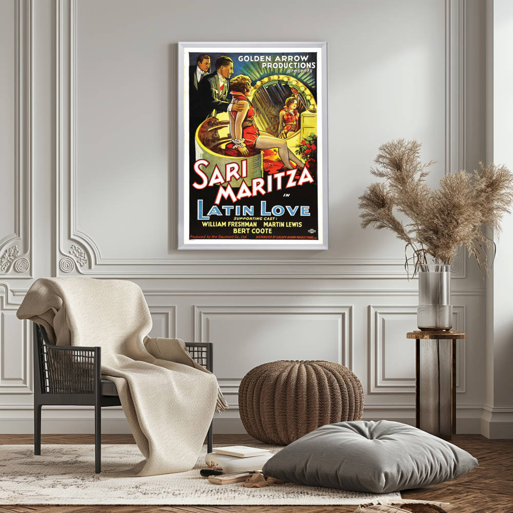 "Latin Love aka Greek Street" (1930) Framed Movie Poster